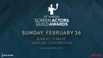 Netflix emitirá en Youtube la 29 edición de la ceremonia de los SAG Awards. 