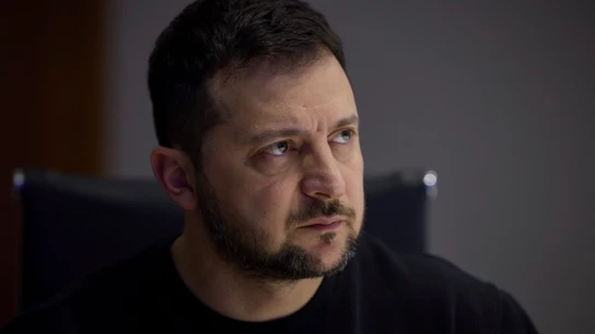 El presidente de Ucrania, Volodímir Zelenski El presidente de Ucrania, Volodímir Zelenski