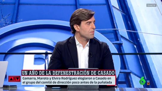 Pablo Montesinos desvela cómo vivió la crisis del PP y cómo está Pablo Casado: "No es un aniversario fácil" Pablo Montesinos desvela cómo vivió la crisis del PP y cómo está Pablo Casado: "No es un aniversario fácil"
