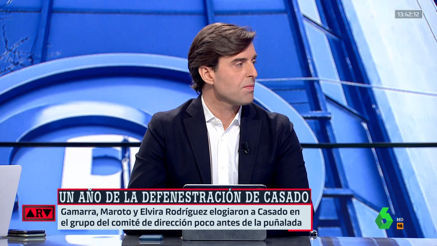 Pablo Montesinos desvela cómo vivió la crisis del PP y cómo está Pablo Casado: "No es un aniversario fácil" Pablo Montesinos desvela cómo vivió la crisis del PP y cómo está Pablo Casado: "No es un aniversario fácil"