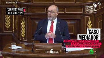 Las lecciones de transparencia que daba el exdiputado del PSOE investigado en el 'caso mediador'