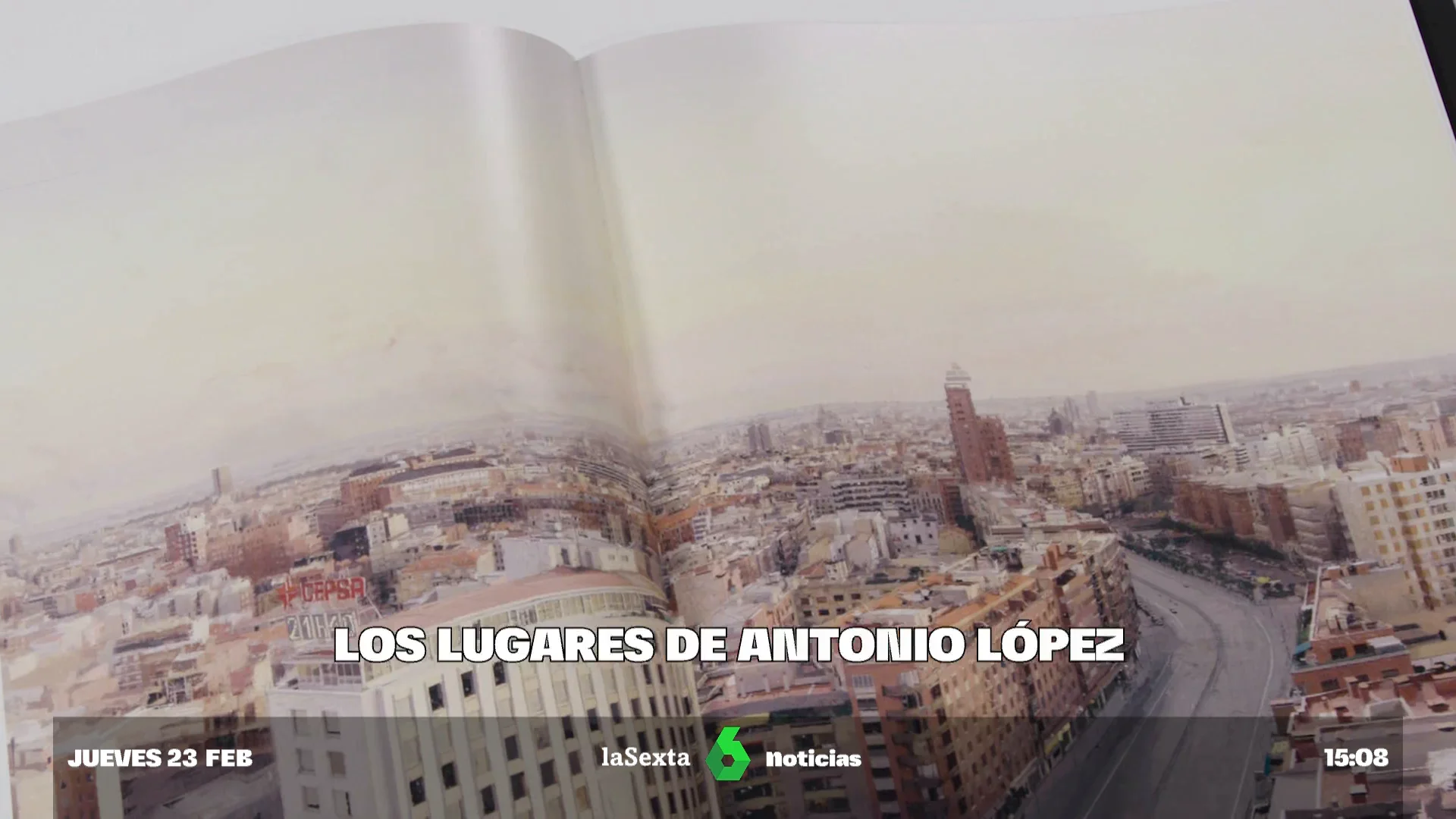 Un libro recoge los lugares del artista Antonio López