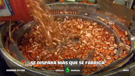 La guerra agota la munición del planeta: las fábricas triplican la producción de balas pero no es suficiente La guerra agota la munición del planeta: las fábricas triplican la producción de balas pero no es suficiente