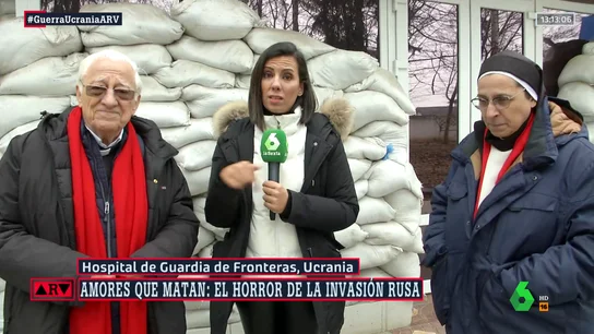 El Padre Ángel y Sor Lucía piden ayuda a España desde Ucrania: "Queremos comprar un hospital de campaña para salvar más vidas" El Padre Ángel y Sor Lucía piden ayuda a España desde Ucrania: "Queremos comprar un hospital de campaña para salvar más vidas"