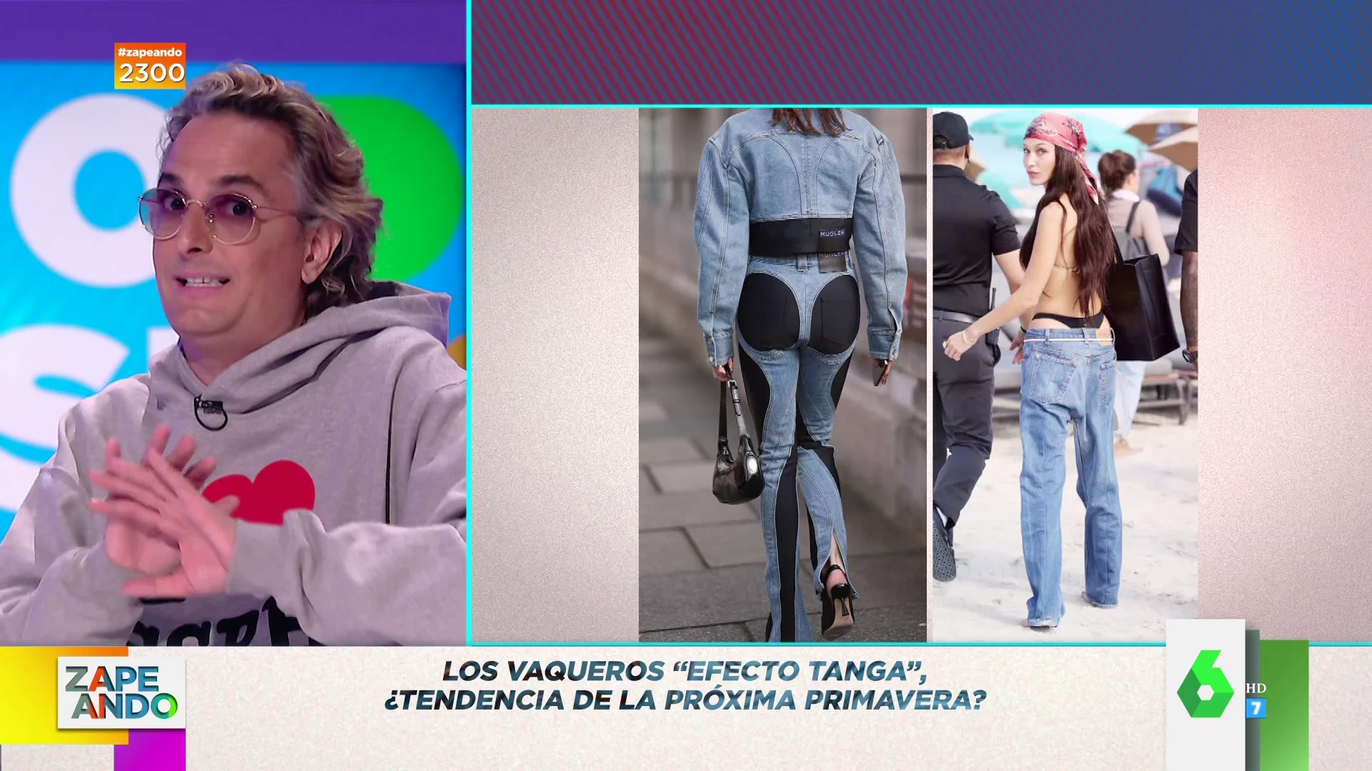 ¿Aprueba Josie la moda de los vaqueros 'efecto tanga'? 