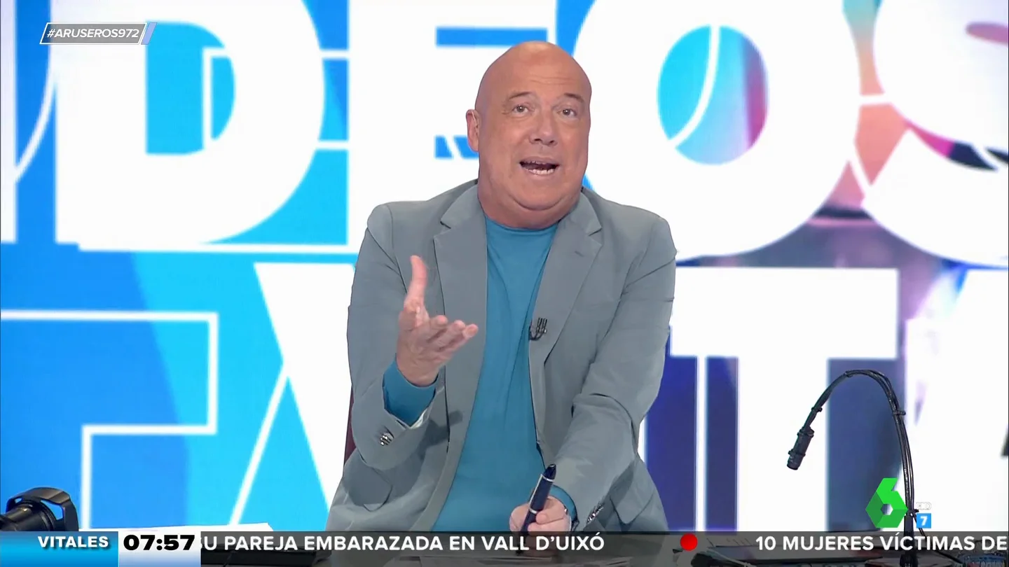 La petición de Alfonso Arús a los directivos de Atresmedia: "¡No nos da tiempo!" La petición de Alfonso Arús a los directivos de Atresmedia: "¡No nos da tiempo!"