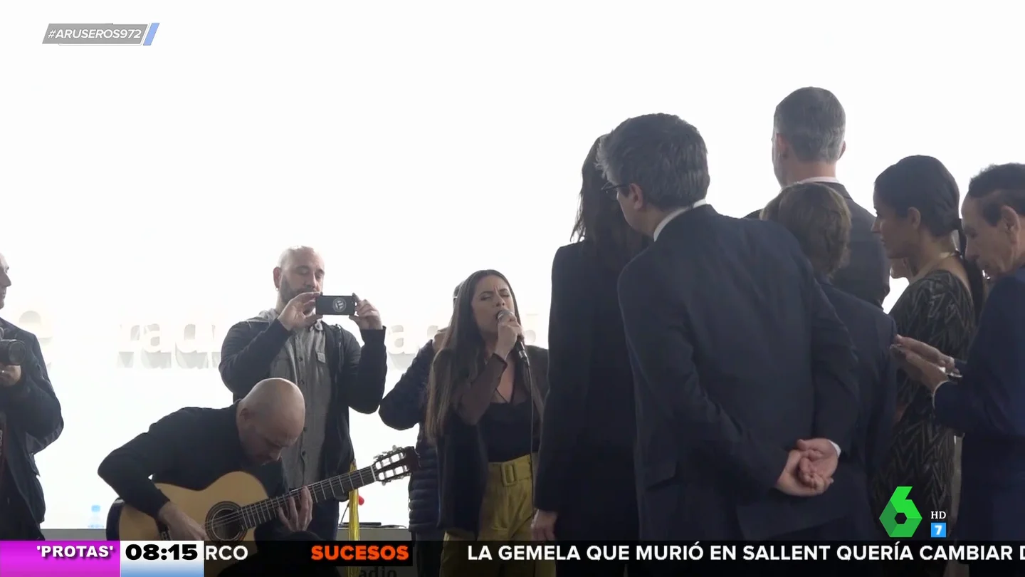 Blanca Paloma canta ante los reyes de España la canción que llevará a Eurovisión Blanca Paloma canta ante los reyes de España la canción que llevará a Eurovisión