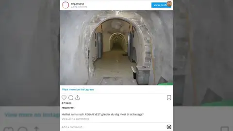 Regan Vest: El búnker nuclear de la Guerra Fría que ha abierto sus puertas en Dinamarca Regan Vest: El búnker nuclear de la Guerra Fría que ha abierto sus puertas en Dinamarca