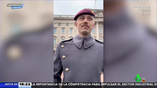 El nuevo 'sex symbol' de Londres es un guardia real del Palacio de Buckingham El nuevo 'sex symbol' de Londres es un guardia real del Palacio de Buckingham