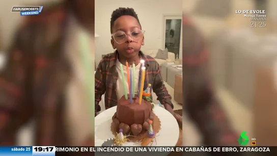 El conmovedor deseo de un niño al soplar las velas de su cumpleaños: ver a su abuelo muerto El conmovedor deseo de un niño al soplar las velas de su cumpleaños: ver a su abuelo muerto