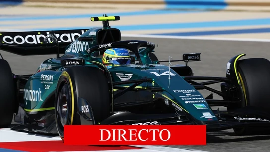Fernando Alonso, en el Aston Martin Fernando Alonso, en el Aston Martin