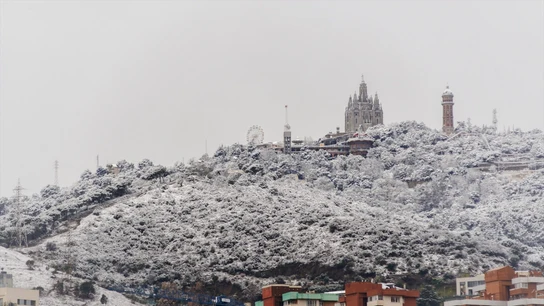 Nevada histórica en Barcelona. Nevada histórica en Barcelona.