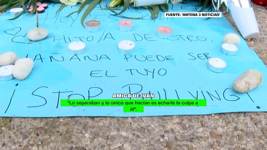 Habla una amiga del niño que se lanzó con su gemela al vacío: "Lo insultaban y los profesores le echaban la culpa a él" Habla una amiga del niño que se lanzó con su gemela al vacío: "Lo insultaban y los profesores le echaban la culpa a él"