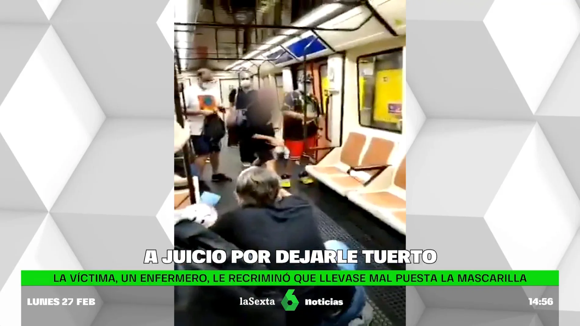 juicio agresión Metro