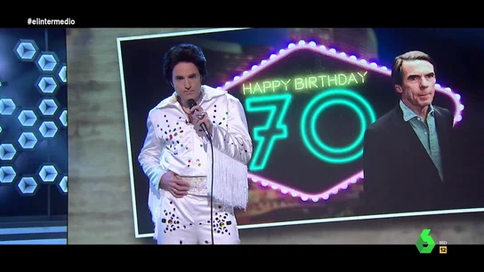 El Intermedio regala a José María Aznar por su cumple El Intermedio regala a José María Aznar por su cumple