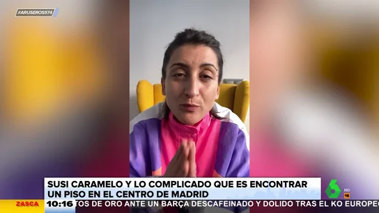 Susi Caramelo relata su pesadilla para encontrar piso de alquiler en Madrid: "Es una santísima mierda" Susi Caramelo relata su pesadilla para encontrar piso de alquiler en Madrid: "Es una santísima mierda"