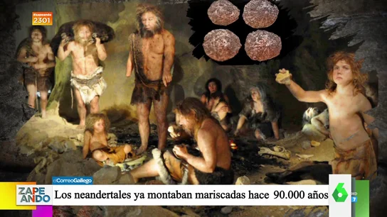 Unos paleontólogos descubren los restos de la que podría ser la primera mariscada de la historia Unos paleontólogos descubren los restos de la que podría ser la primera mariscada de la historia