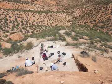 Yacimiento de Guefaït, en Marruecos Yacimiento de Guefaït, en Marruecos