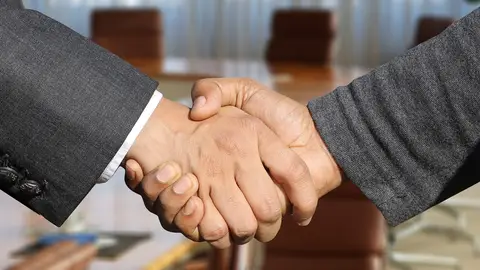 Apretón de manos Apretón de manos