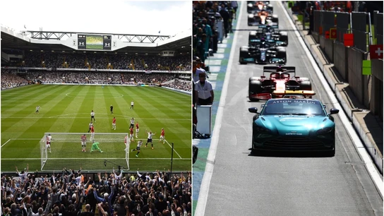 La Fórmula 1 y el Tottenham se unen La Fórmula 1 y el Tottenham se unen