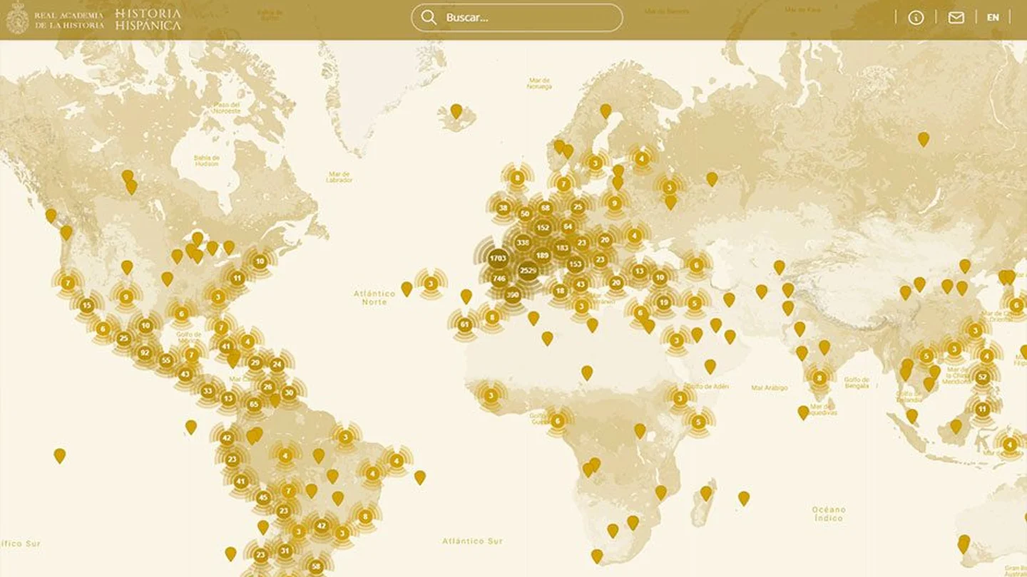 España se convierte en el primer país con un 'Google Maps' sobre su historia España se convierte en el primer país con un 'Google Maps' sobre su historia