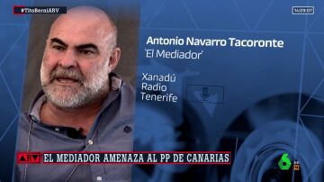 El 'Mediador' amenaza ahora con salpicar al presidente del PP en Canarias