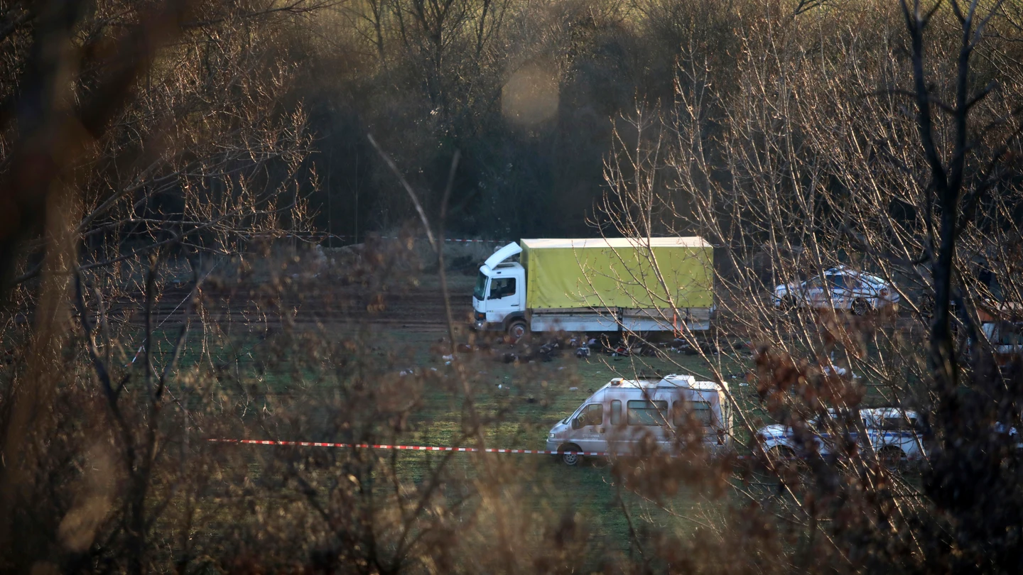 Camión hallado con 18 migrantes muertos el pasado 17 de febrero en Bulgaria Camión hallado con 18 migrantes muertos el pasado 17 de febrero en Bulgaria