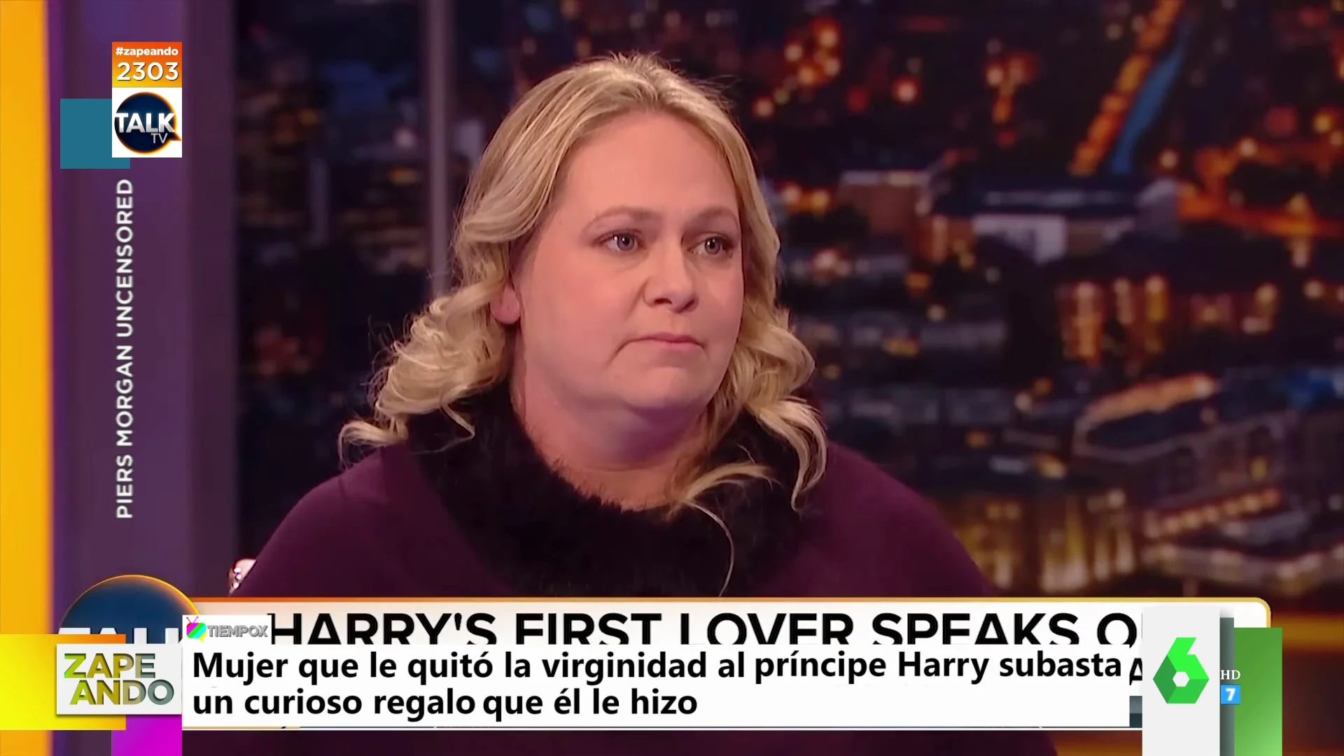 La mujer con la que el príncipe Harry perdió la virginidad subastará el peluche de la cerdita Peggy que le regaló