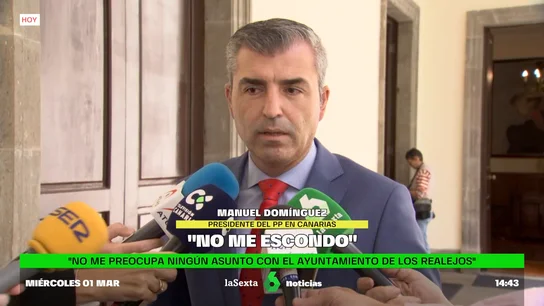Manuel Domínguez, presidente del PP en Canarias Manuel Domínguez, presidente del PP en Canarias