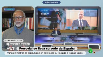 José María O'Kean interviene en Más Vale Tarde para comentar el caso de Ferrovial