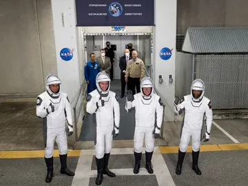 La NASA envia una nave de SpaceX a la Estacion Espacial Internacional La NASA envia una nave de SpaceX a la Estacion Espacial Internacional