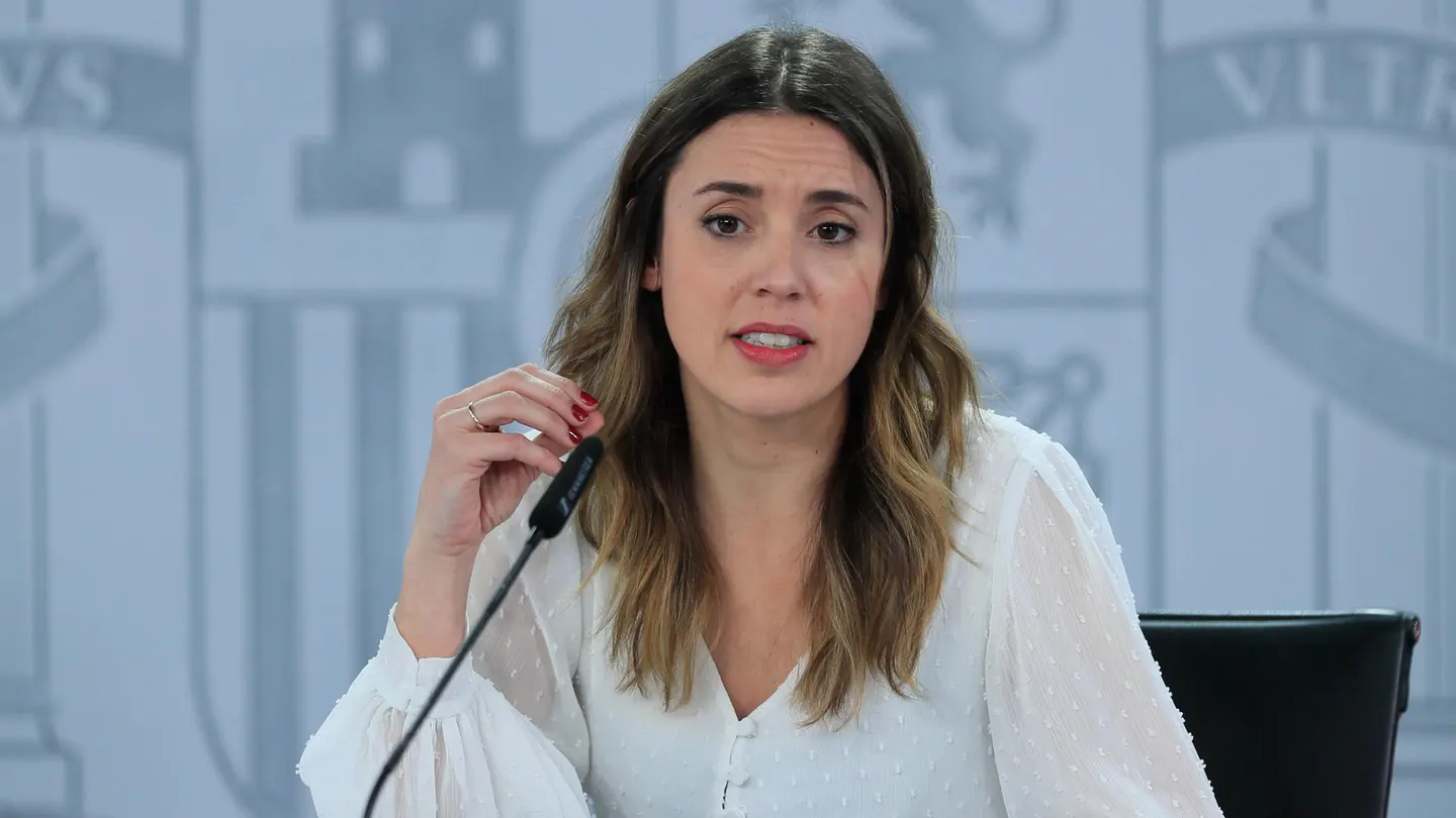 La ministra de Igualdad, Irene Montero. La ministra de Igualdad, Irene Montero.