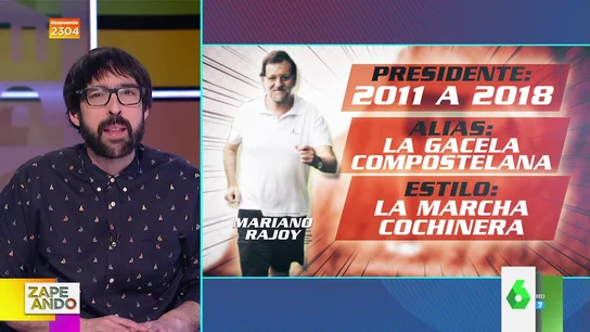 El cómico análisis de las formas de correr de los presidentes del Gobierno El cómico análisis de las formas de correr de los presidentes del Gobierno