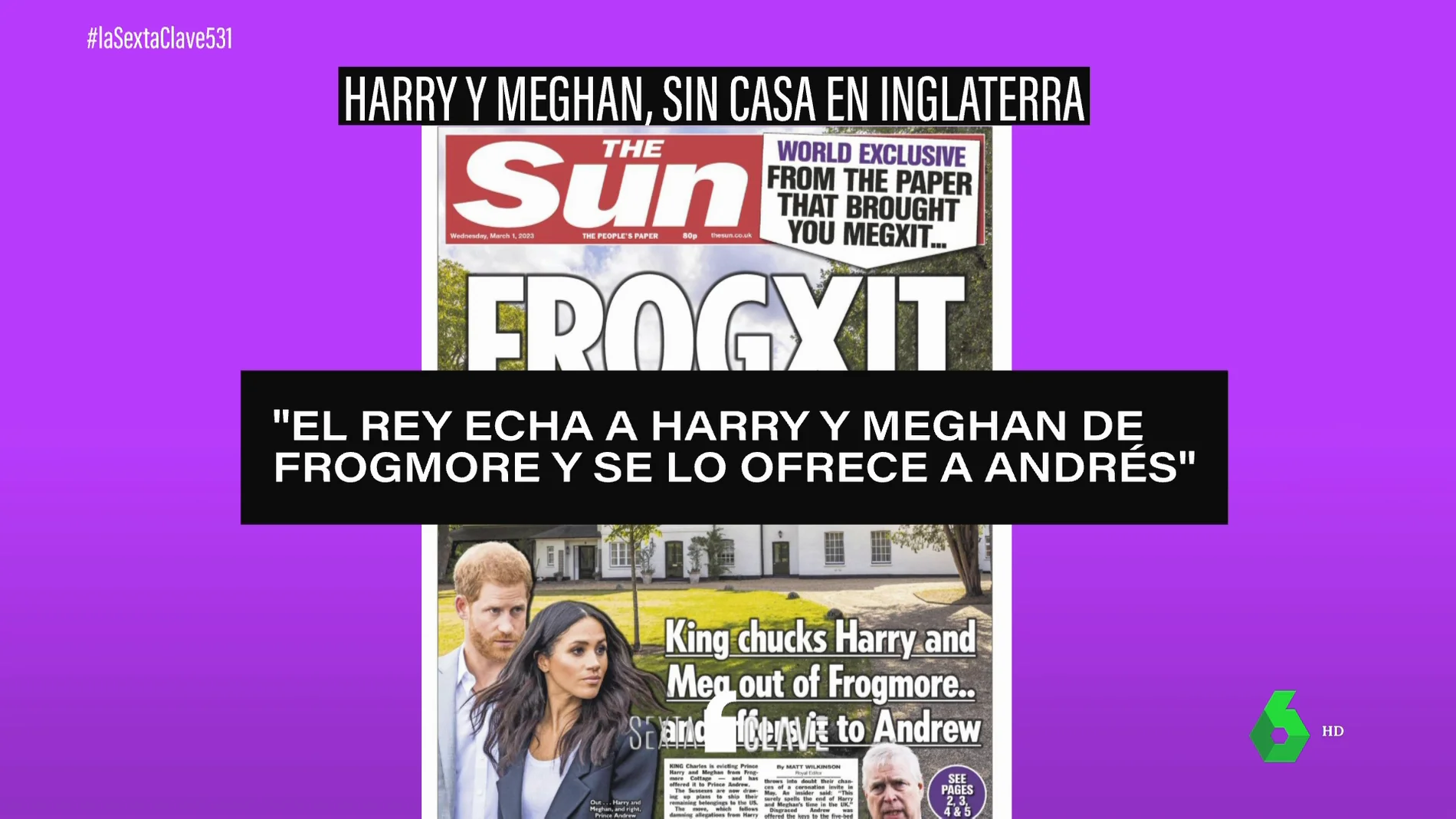 Harry y Meghan desahuciados por Carlos III: se quedan sin su casa de Inglaterra