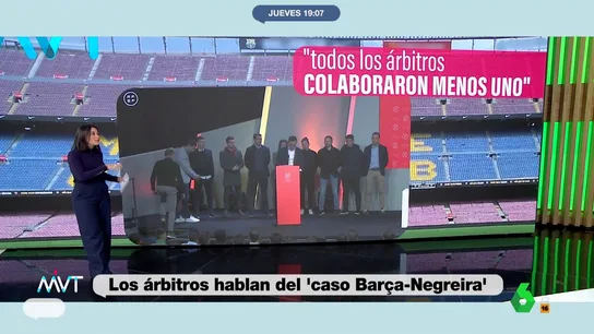 Los árbitros hablan sobre el caso Negreira Los árbitros hablan sobre el caso Negreira