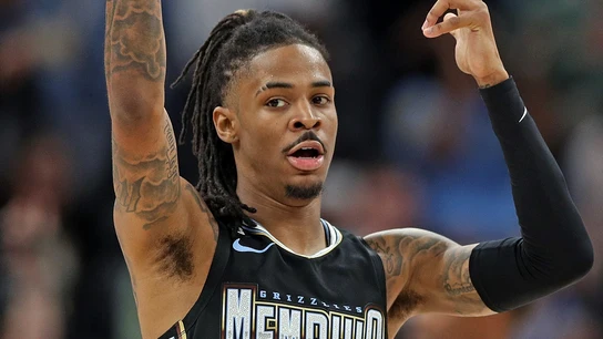 Ja Morant, durante un partido Ja Morant, durante un partido