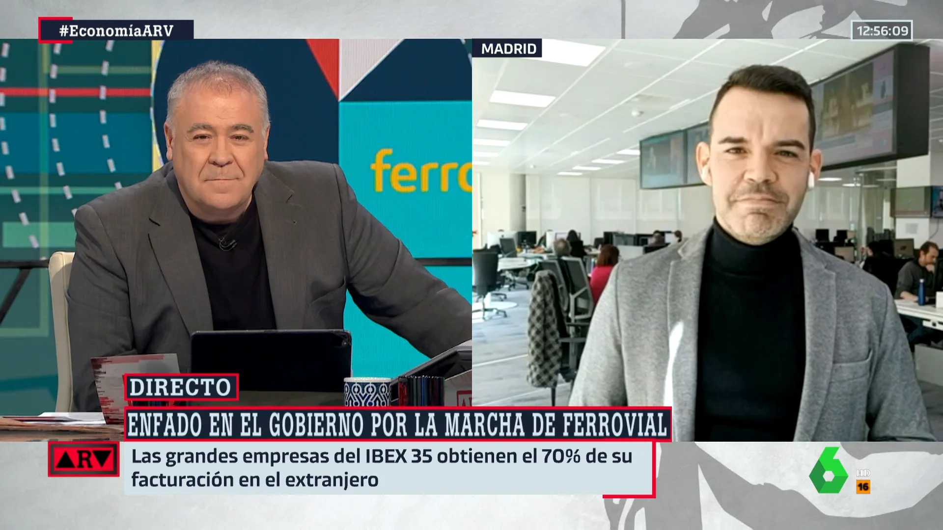 ¿Ferrovial habría tomado la decisión de irse si estuviese gobernando el PP? Camarero responde