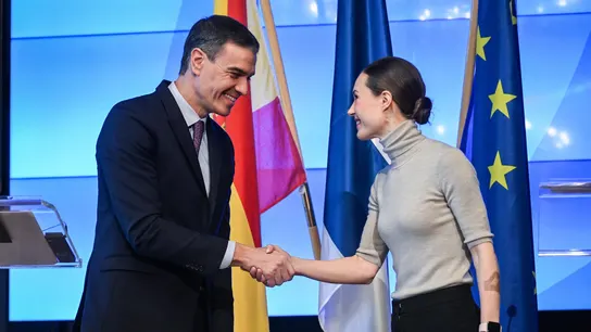 Pedro Sánchez pide a Turquía que desbloquee la entrada de Suecia y Finlandia a la OTAN Pedro Sánchez pide a Turquía que desbloquee la entrada de Suecia y Finlandia a la OTAN
