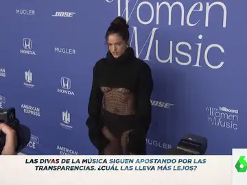 La contundente opinión de Josie sobre el atrevido look de Rosalía con transparencia underboob