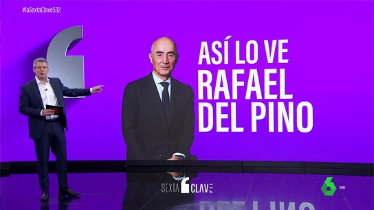Las loas de Del Pino a Rajoy: "La recuperación de la economía se la debemos al Gobierno de Mariano Rajoy" Las loas de Del Pino a Rajoy: "La recuperación de la economía se la debemos al Gobierno de Mariano Rajoy"