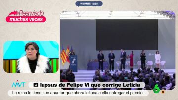Loreto Ochando cuestiona a Felipe VI tras su lapsus corregido por Letizia: "Cobra de mis impuestos"
