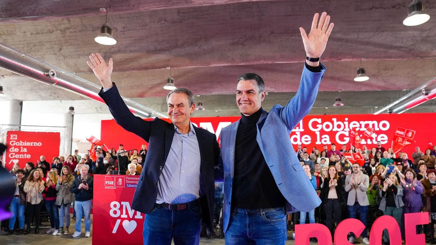 Pedro Sánchez y José Luis Rodríguez Zapatero Pedro Sánchez y José Luis Rodríguez Zapatero