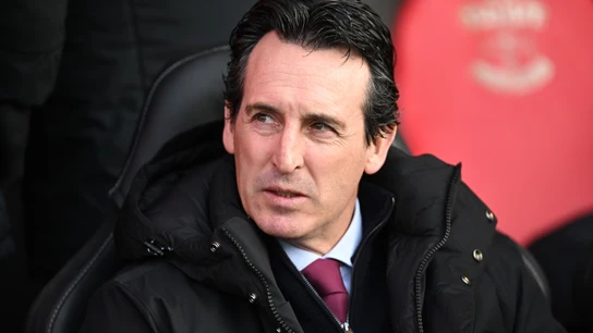 Unai Emery, entrenador del Aston Villa Unai Emery, entrenador del Aston Villa