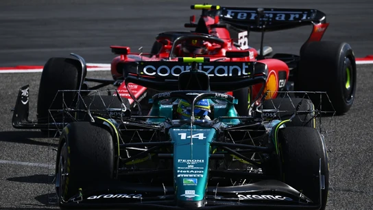Fernando Alonso y Carlos Sainz Fernando Alonso y Carlos Sainz