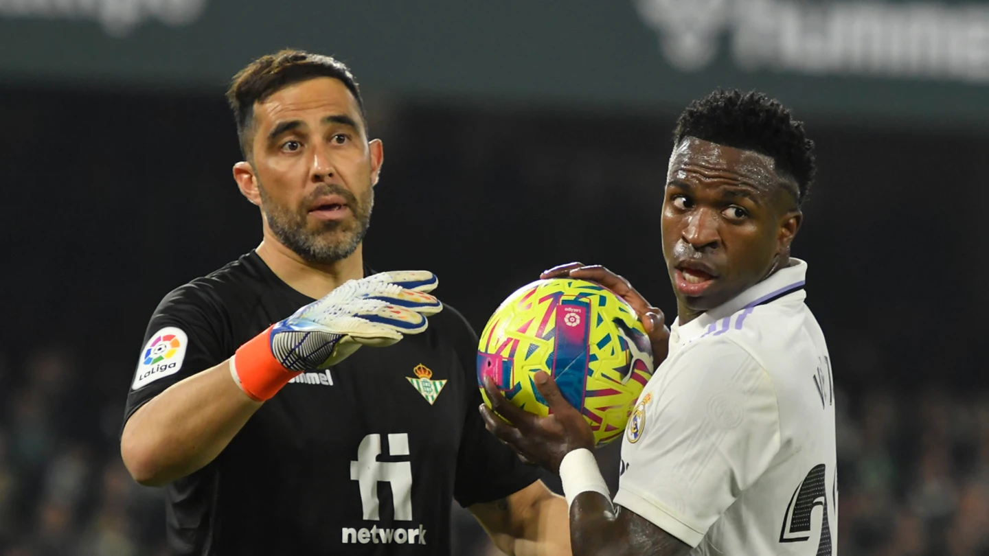 Vinicius, con Claudio Bravo Vinicius, con Claudio Bravo