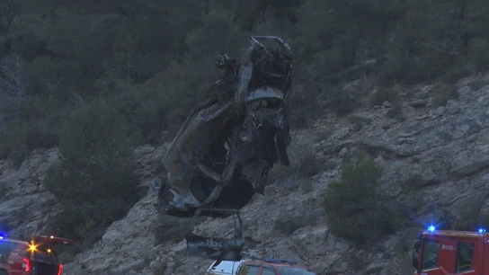 Estado el que ha quedado el coche siniestrado en Tarragona que dejó tres menores muertos Estado el que ha quedado el coche siniestrado en Tarragona que dejó tres menores muertos