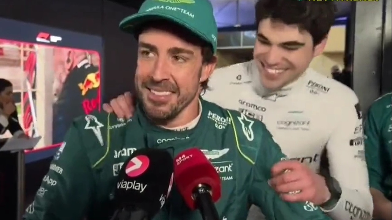 Viral hesitation from Lance Stroll to Fernando Alonso with Alpine: “Are you happy not to be here?”