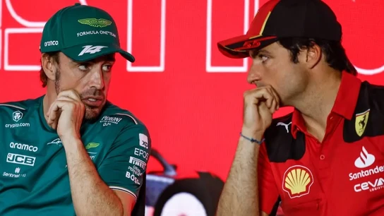 Carlos Sainz y Fernando Alonso Carlos Sainz y Fernando Alonso