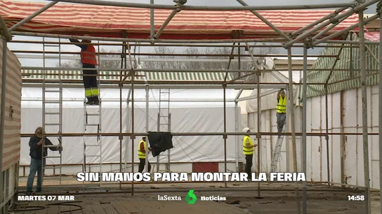 sin manos de obra para feria sin manos de obra para feria