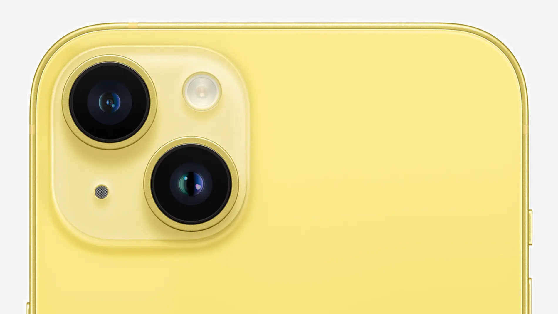 El nuevo iPhone 14 amarillo